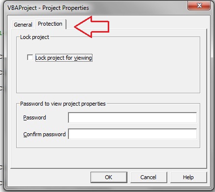 how to view password protected macro in excel