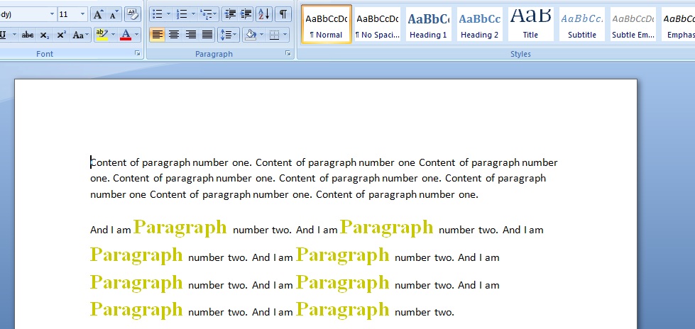 Format-find and format