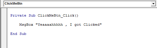 User Form - Command Button click